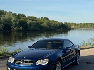 2002 Mercedes-Benz SL-Класс AMG 55 AMG II (R230), синий, 1620000 рублей, вид 1