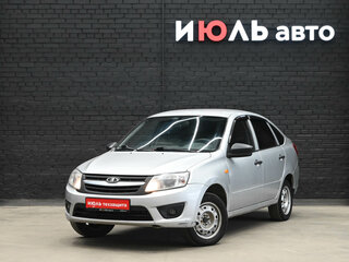 2015 Lada (ВАЗ) Granta I, серебристый, 300000 рублей, вид 1