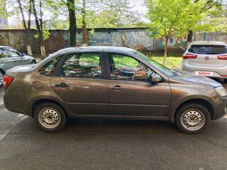 2014 Lada (ВАЗ) Granta I, коричневый, 400000 рублей, вид 3