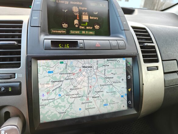 2008 Toyota Prius II Рестайлинг (XW20), синий, 680000 рублей - вид 21