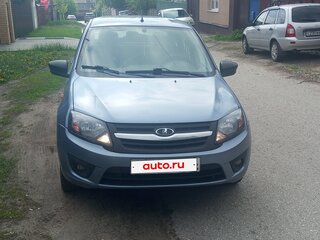 2016 Lada (ВАЗ) Granta I, серебристый, 310000 рублей, вид 1