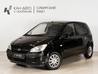 2007 Hyundai Getz I Рестайлинг, чёрный, 578484 рублей, вид 1