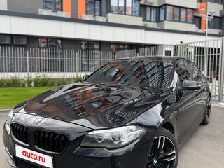 2014 BMW 5 серии 520i VI (F10/F11/F07) Рестайлинг, чёрный, 1770000 рублей, вид 1