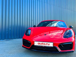 2016 Porsche Cayman S II (981), красный, 5750000 рублей, вид 3