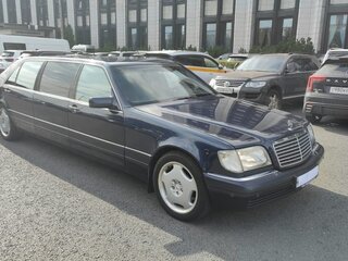 1998 Mercedes-Benz S-Класс Pullman III (W140) Рестайлинг, синий, 12000000 рублей, вид 1