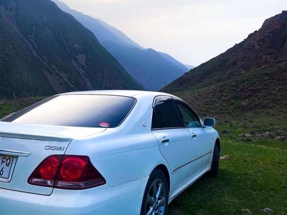 2007 Toyota Crown XII (S180), белый, 700000 рублей - вид 4