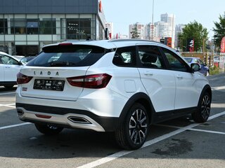 2026 Lada (ВАЗ) Vesta SW Cross I Рестайлинг (NG), белый, 2098000 рублей, вид 4