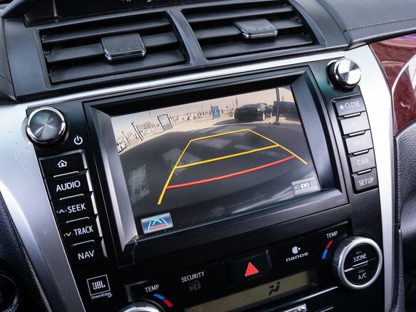 2012 Toyota Camry VII (XV50), чёрный, 1570000 рублей - вид 12