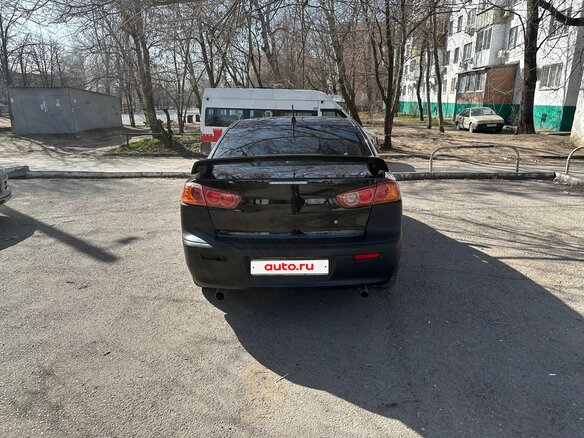2008 Mitsubishi Lancer X, чёрный, 620000 рублей - вид 5