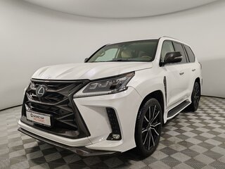 2017 Lexus LX 570 III Рестайлинг 2, белый, 9000000 рублей, вид 1