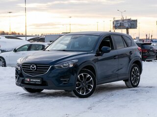 2016 Mazda CX-5 I Рестайлинг, синий, 2125000 рублей, вид 1