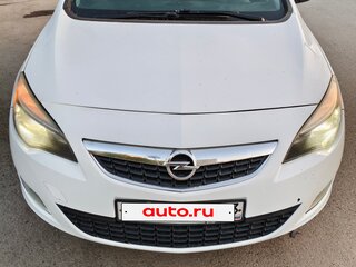 2012 Opel Astra J Рестайлинг, белый, 240000 рублей, вид 1