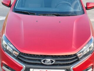 2017 Lada (ВАЗ) Vesta I, красный, 690000 рублей, вид 1