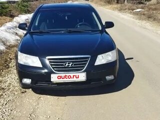 2008 Hyundai Sonata V (NF), чёрный, 810000 рублей, вид 1