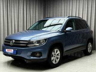 2012 Volkswagen Tiguan I Рестайлинг, голубой, 1329000 рублей, вид 2