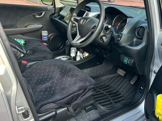 2011 Honda Fit II, серебристый, 1050000 рублей, вид 5