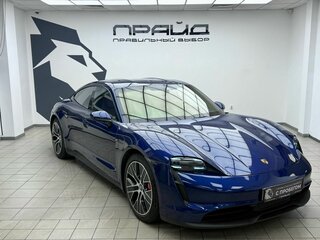 2020 Porsche Taycan 4S I, синий, 7445000 рублей, вид 1