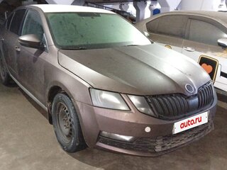 2018 Skoda Octavia III (A7) Рестайлинг, коричневый, 562250 рублей, вид 2