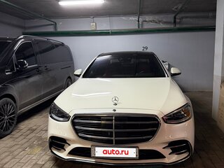 2020 Mercedes-Benz S-Класс 500 Long 4MATIC VII (W223), белый, 10350000 рублей, вид 1