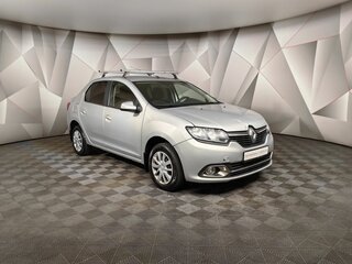 2017 Renault Logan II, серый, 629000 рублей, вид 3