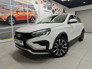 2024 Lada (ВАЗ) Vesta SW Cross I Рестайлинг (NG), белый, 2110500 рублей, вид 1