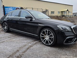 2013 Mercedes-Benz S-Класс 500 Long VI (W222, C217), чёрный, 3700000 рублей, вид 1