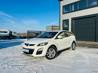 2010 Mazda CX-7 I Рестайлинг, белый, 909000 рублей, вид 1