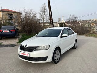 2017 Skoda Rapid I Рестайлинг, белый, 1049000 рублей, вид 1
