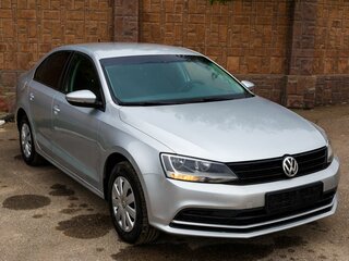 2015 Volkswagen Jetta VI Рестайлинг, серебристый, 1250000 рублей, вид 1