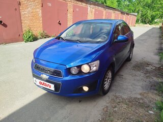 2013 Chevrolet Aveo II, синий, 365000 рублей, вид 4