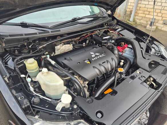 2007 Mitsubishi Lancer X, чёрный, 730000 рублей - вид 14