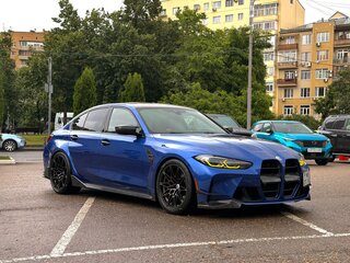 2021 BMW M3 Competition Package VI (G80), синий, 11000000 рублей, вид 1