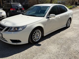 2008 Saab 9-3 II Рестайлинг, белый, 600000 рублей, вид 1