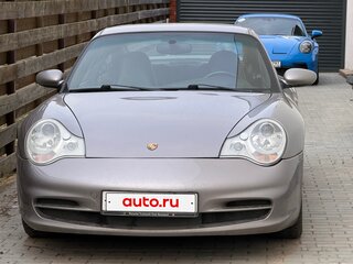 2002 Porsche 911 Carrera 4 V (996) Рестайлинг, серебристый, 3600000 рублей, вид 2