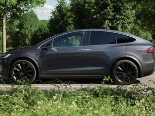2018 Tesla Model X 75D I, серый, 3300000 рублей, вид 3