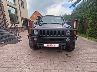 2008 Hummer H3, чёрный, 1400000 рублей, вид 1