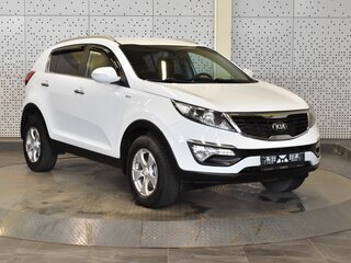 2014 Kia Sportage III Рестайлинг, белый, 1099000 рублей, вид 1