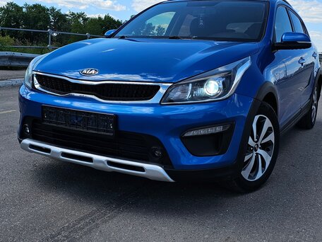 2019 Kia Rio X-Line IV, синий, 1525000 рублей, вид 1