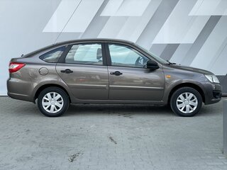 2016 Lada (ВАЗ) Granta I, коричневый, 438000 рублей, вид 4