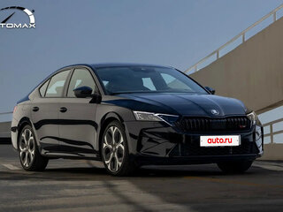 2025 Skoda Octavia RS IV Рестайлинг, чёрный, 6680000 рублей, вид 1