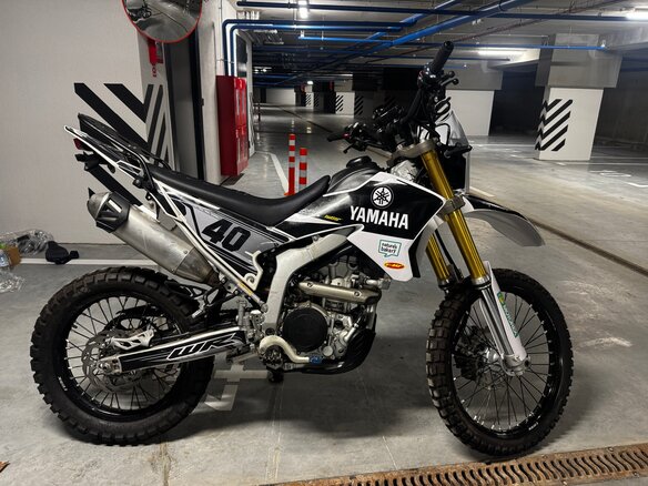 2015 Yamaha WR250R, белый, 700000 рублей