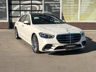 2021 Mercedes-Benz S-Класс 500 Long 4MATIC VII (W223), белый, 11850000 рублей, вид 1