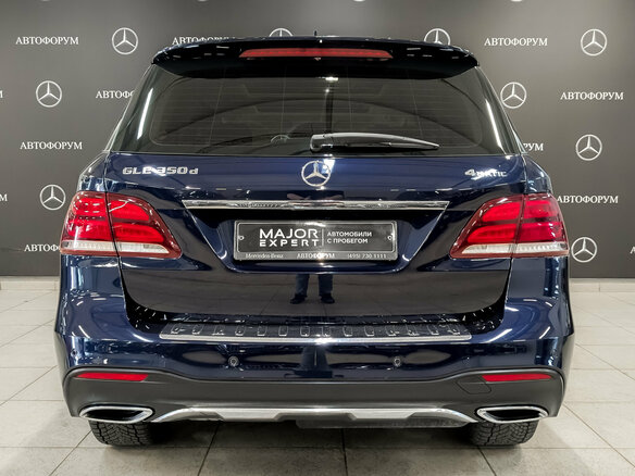 2017 Mercedes-Benz GLE 350 d I (W166), синий, 3990000 рублей - вид 6