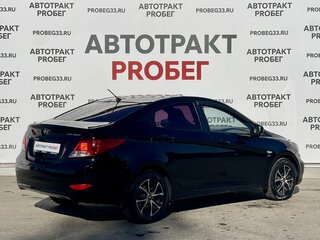 2013 Hyundai Solaris I, чёрный, 450000 рублей, вид 5