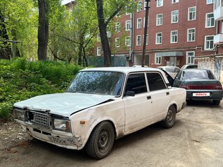 2005 Lada (ВАЗ) 2107, белый, 35500 рублей, вид 1