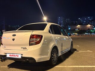 2014 Lada (ВАЗ) Granta Sport I, белый, 600000 рублей, вид 5
