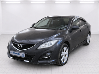 2010 Mazda 6 II (GH) Рестайлинг, чёрный, 550000 рублей, вид 1