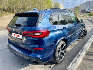 2019 BMW X5 40i IV (G05/G18), синий, 5600000 рублей, вид 5