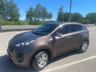 2017 Kia Sportage IV, коричневый, 1490000 рублей, вид 3