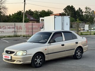 2007 Hyundai Accent ТагАЗ II, бежевый, 335000 рублей, вид 1